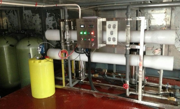 电镀厂用水 4吨/每小时 反渗透纯净水设备 康津KJ-RO4000L