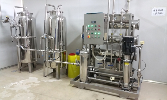 宣宝豆奶厂 每小时3吨净水设备, 反渗透设备直饮水设备