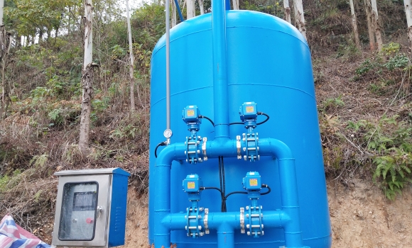 农村30吨压力式净水设备