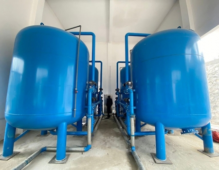 巴马县龙洪村50吨一体化净水设备