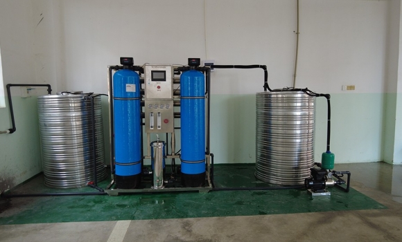 广西百色田阳实验中学直饮水系统 1吨/时反渗透设备
